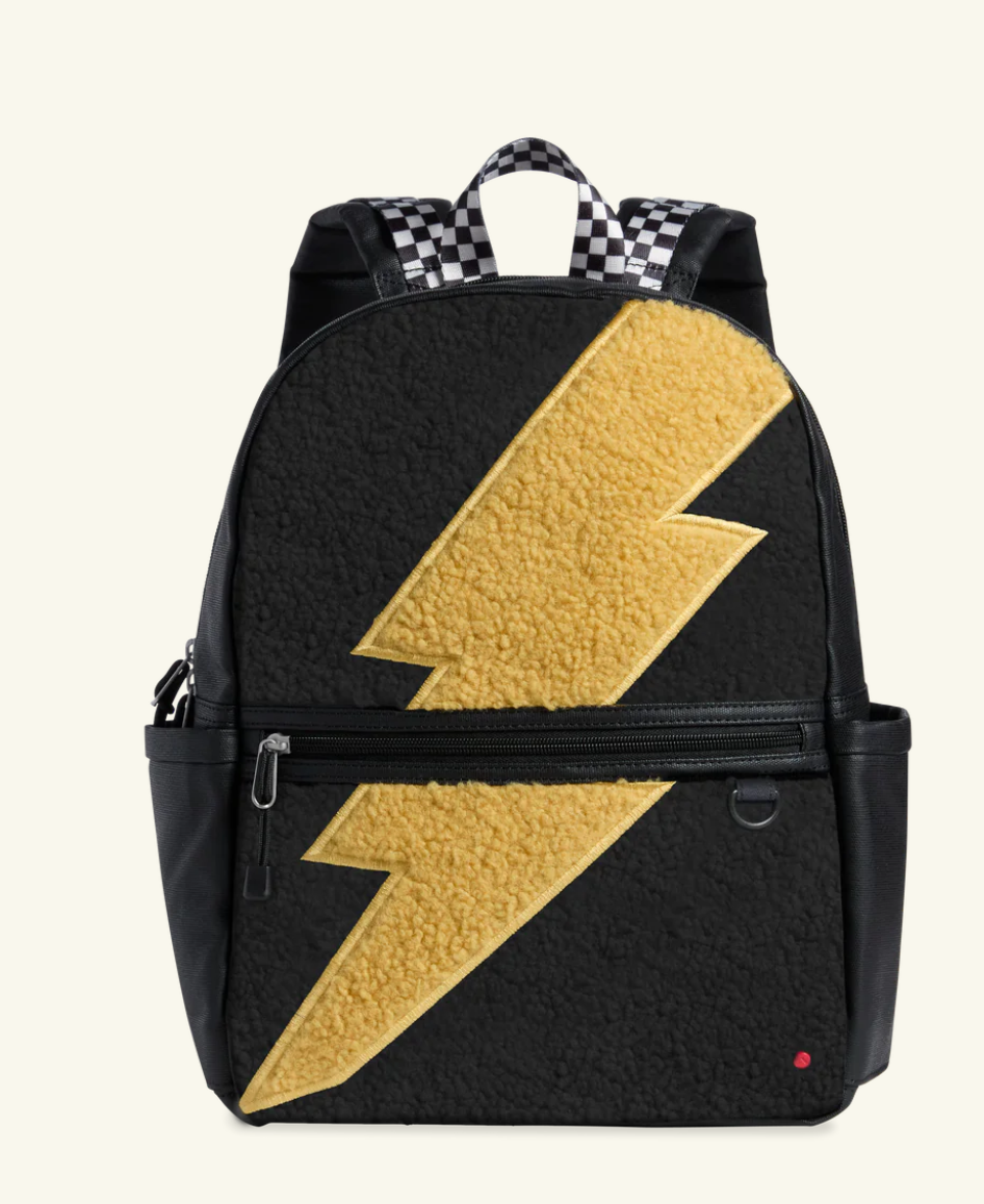 Kane Double Pocket Backpack-Fuzzy Bolt - State Bags
