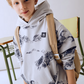 Boy Printed Hoodie - Smoke - Mayoral