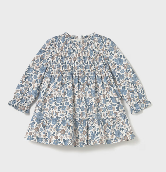 Baby Ruffled Velvet Dress - Pip & Phee
