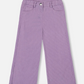 Wide Leg Corduroy Pants Lavender - Deux Par Deux