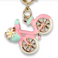Gold Bicycle Charm