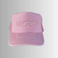 "Mother." Embroidered Trucker Hat- Pink