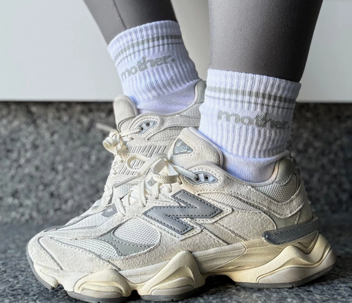 Mother. Throwback Half Crew Striped Socks-Grey - Mother Hats