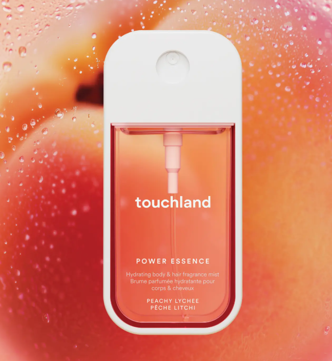 Peachy Lychee Power Essence Body & Hair Fragrance Mist - Touchland