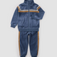 Miles Blue Velour Tracksuit - Miles The Label