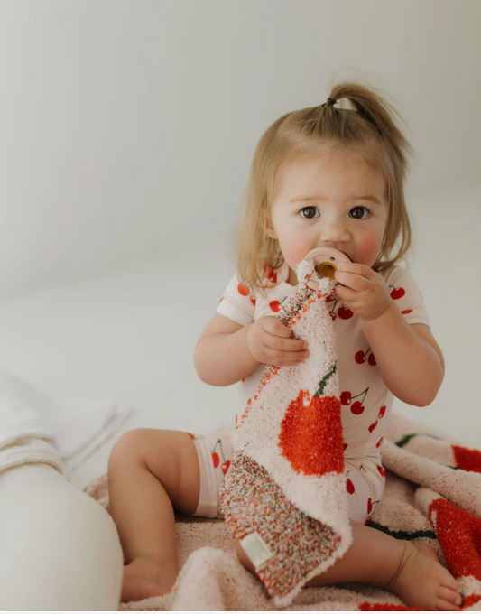 Pacifier Lovey | Cherry Orchard - Forever French