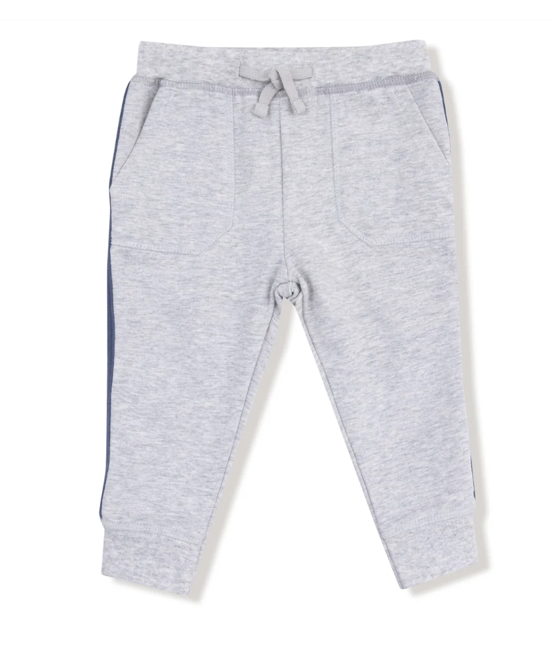 Jogger with Varsity Stripes