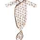 Blitz Newborn Knotted Gown - Copper Pearl