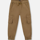 Jogger Cargo Pants- Taupe - Deux Par Deux