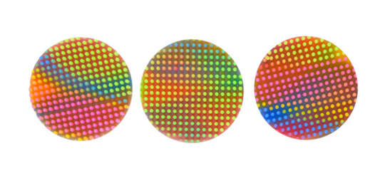 Silicone Zen Dots, Multicolor - Anywhere Zen Strips