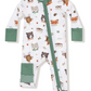 Woodland Animal Faces Convertible Romper