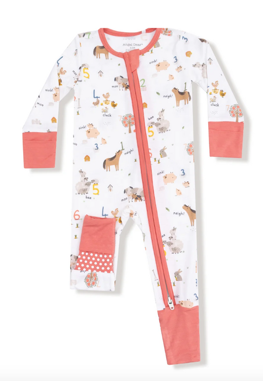 Farm Sounds Convertible Romper