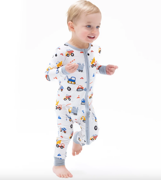 Convertible Romper- Crayon Construction