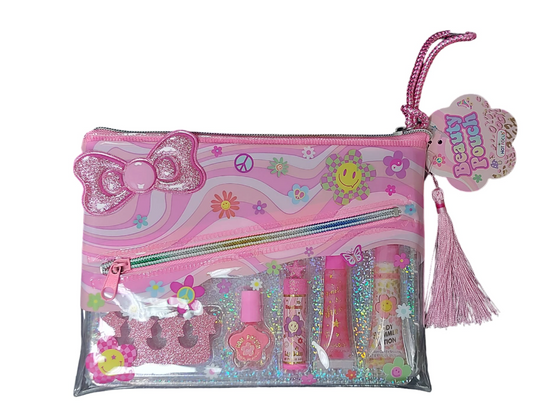 Groovy Flower Beauty Pouch