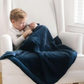 Lush Receiving Blanket- Navy