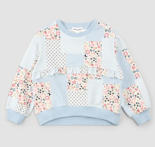 Floral Patchwork Print on Celestial Set