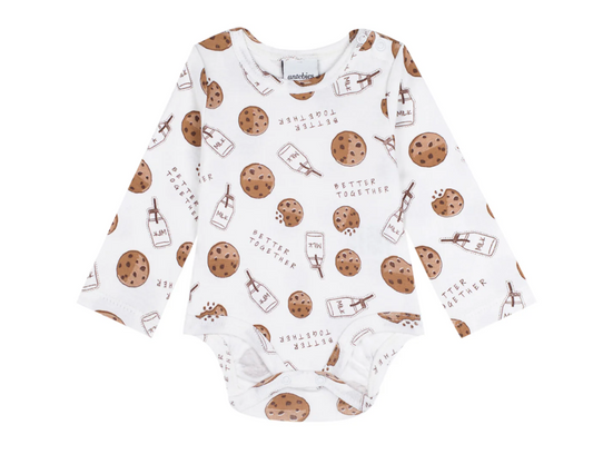 Cookie & Milk Long Sleeve Body Pants Set - Antebies