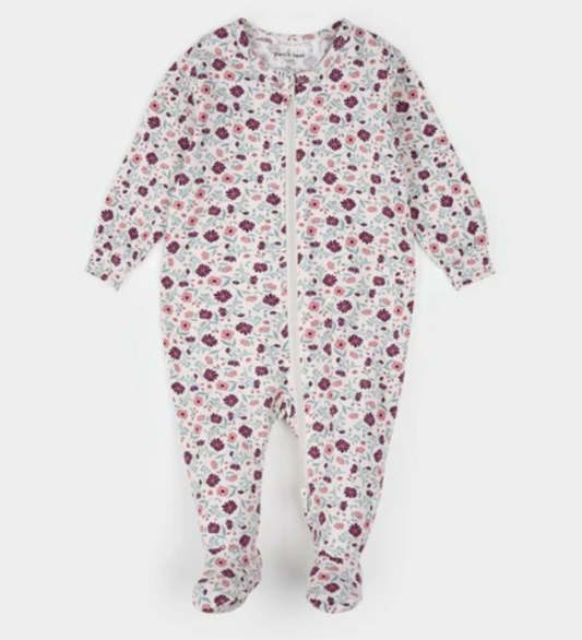 Poppy Floral Jersey Modal Blend Sleeper