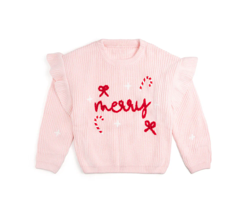 Coquette Merry Christmas Knit Sweater