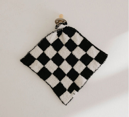 Lovey | Black & White Checkerboard - Forever French