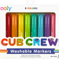 Cub Crew Washable Markers - Set of 8