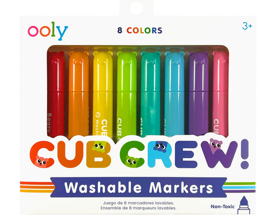 Cub Crew Washable Markers - Set of 8
