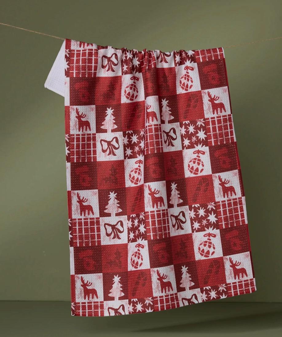 Sweet Carol Tea Towel - Geometry