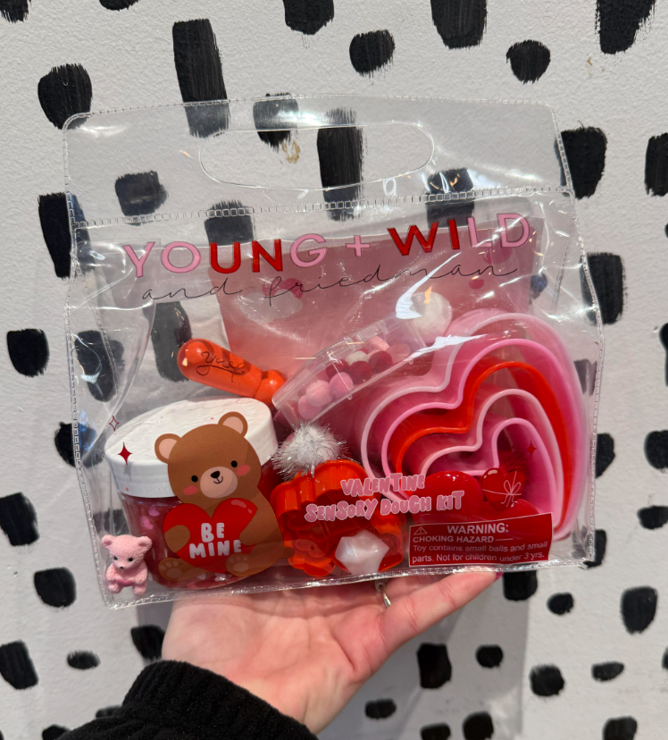 Young + Wild and Friedman Sensory Dough Bag - Be Mine Valentines Day - Baby Sweet Pea's Boutique
