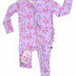 Sylvie Ruffled Zippered Footie - Lev Baby