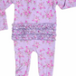 Sylvie Ruffled Zippered Footie - Lev Baby