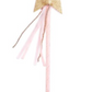 Deluxe Sparkle Star Wand - Pink Poppy