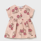 Cherry Cotton Dress - Mayoral
