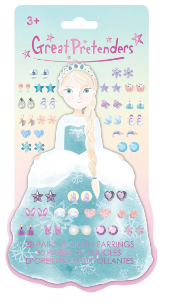 Frosty Sister Sticker Earrings - Great Pretenders