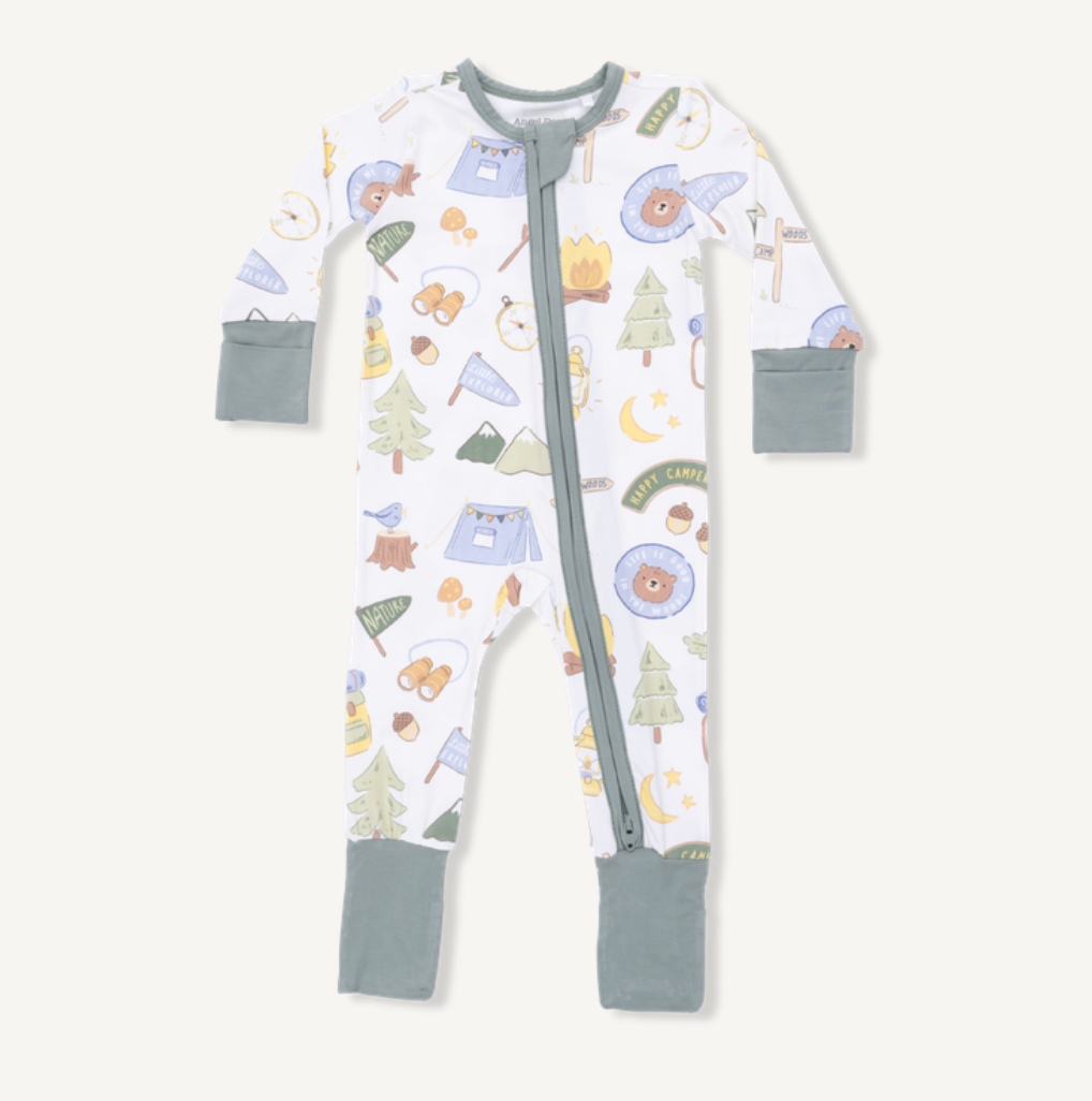 Convertible Romper- Great Outdoors-Camping - Angel Dear