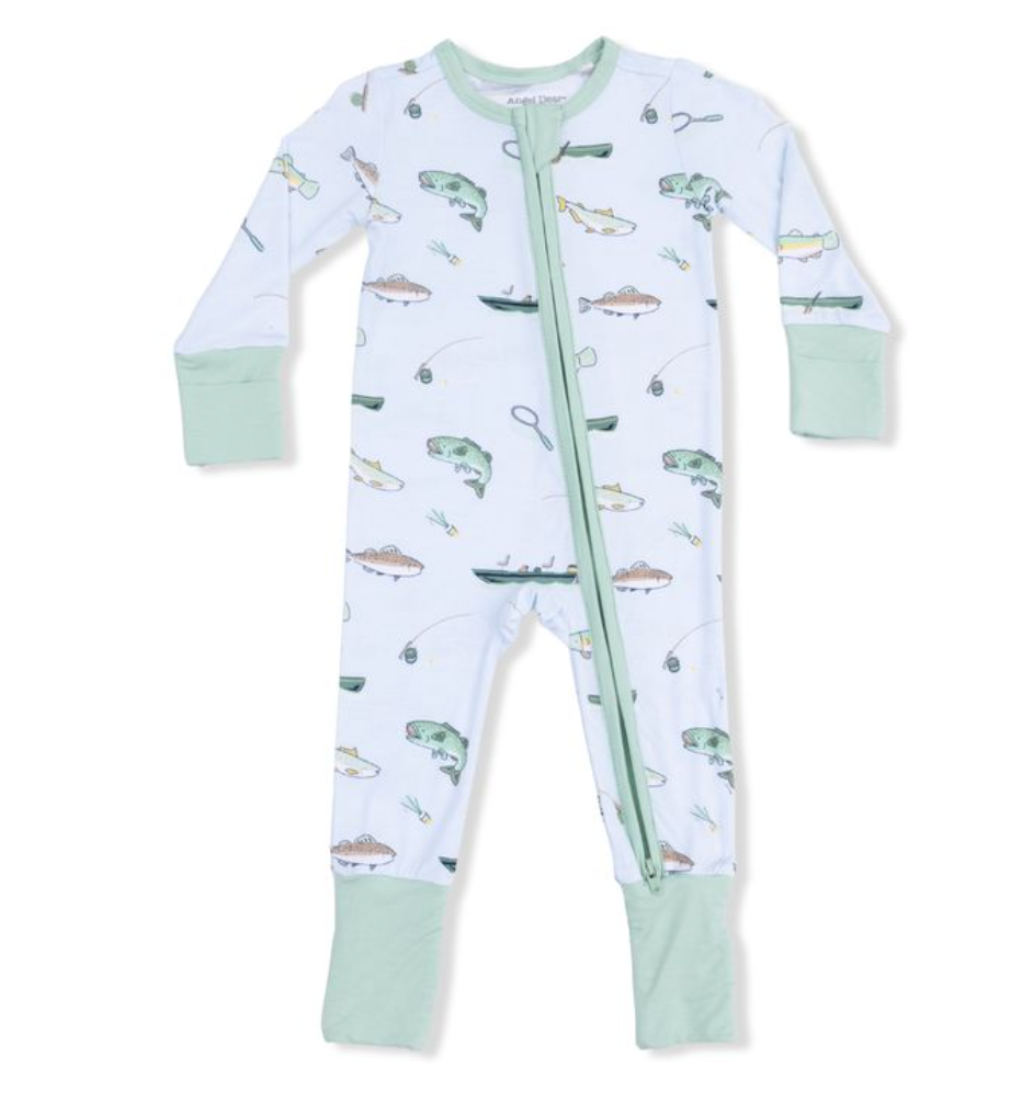 Convertible Romper- Fishing - Angel Dear