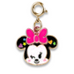 Gold Glitter Minnie Charm - Charm Its
