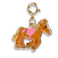 Gold Horse Charm - Charm Its