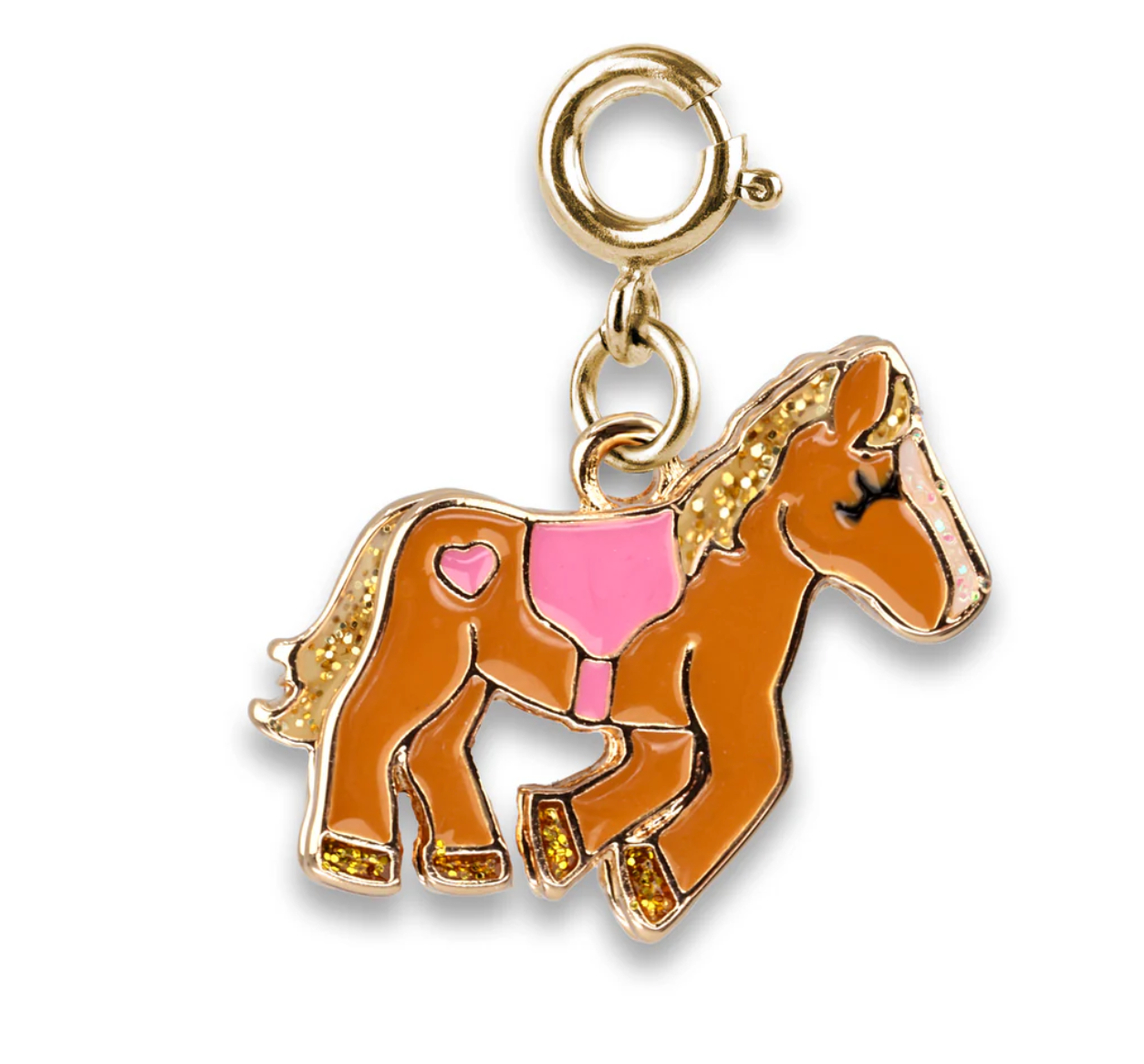 Gold Horse Charm - Charm Its