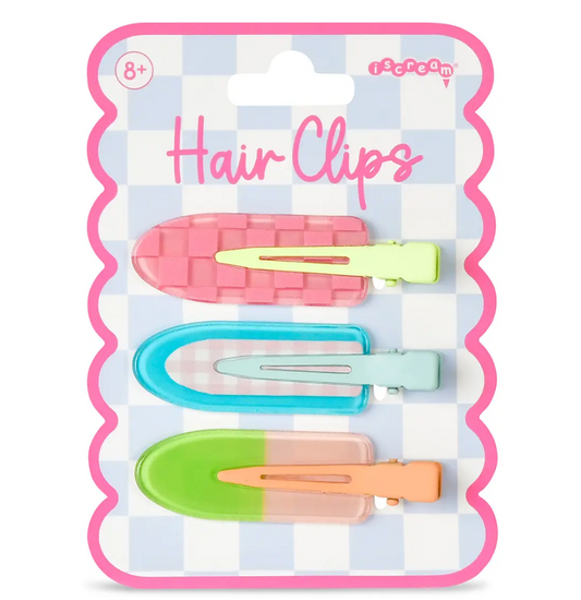 Get Ready With Me Hair Clips - Iscream
