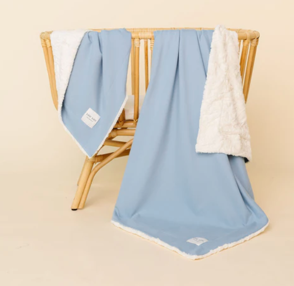 Cozy Blanket - Steel - Lou Lou & Co