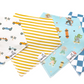 Speedster Baby Bandana Bibs - Copper Pearl