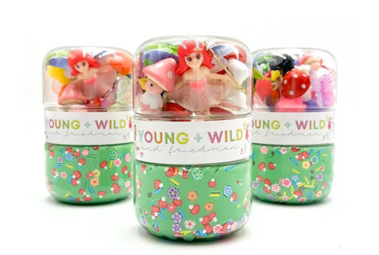 Fairy Grab & Go Dough Jar - Young+Wild&Friedman