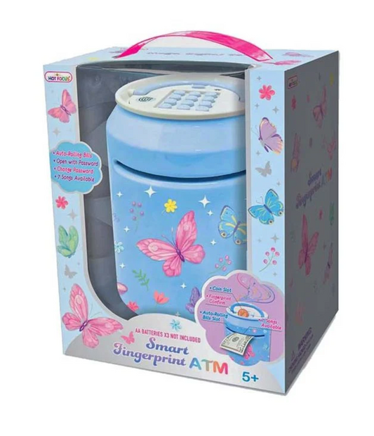 Smart Fingerprint ATM Tie Dye Butterfly - Baby Sweet Pea's Boutique
