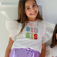 Big Sis Gem Ruffle T-Shirt - Lola and the Boys