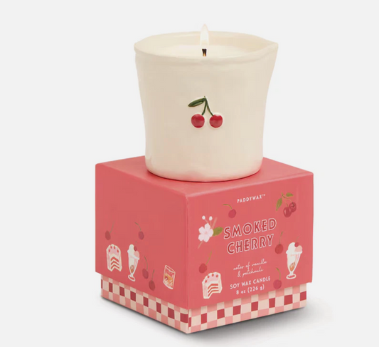 8oz Smoked Cherry Candle - Paddywax
