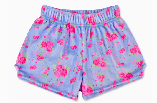 Ditsy Floral Plush Shorts - Iscream