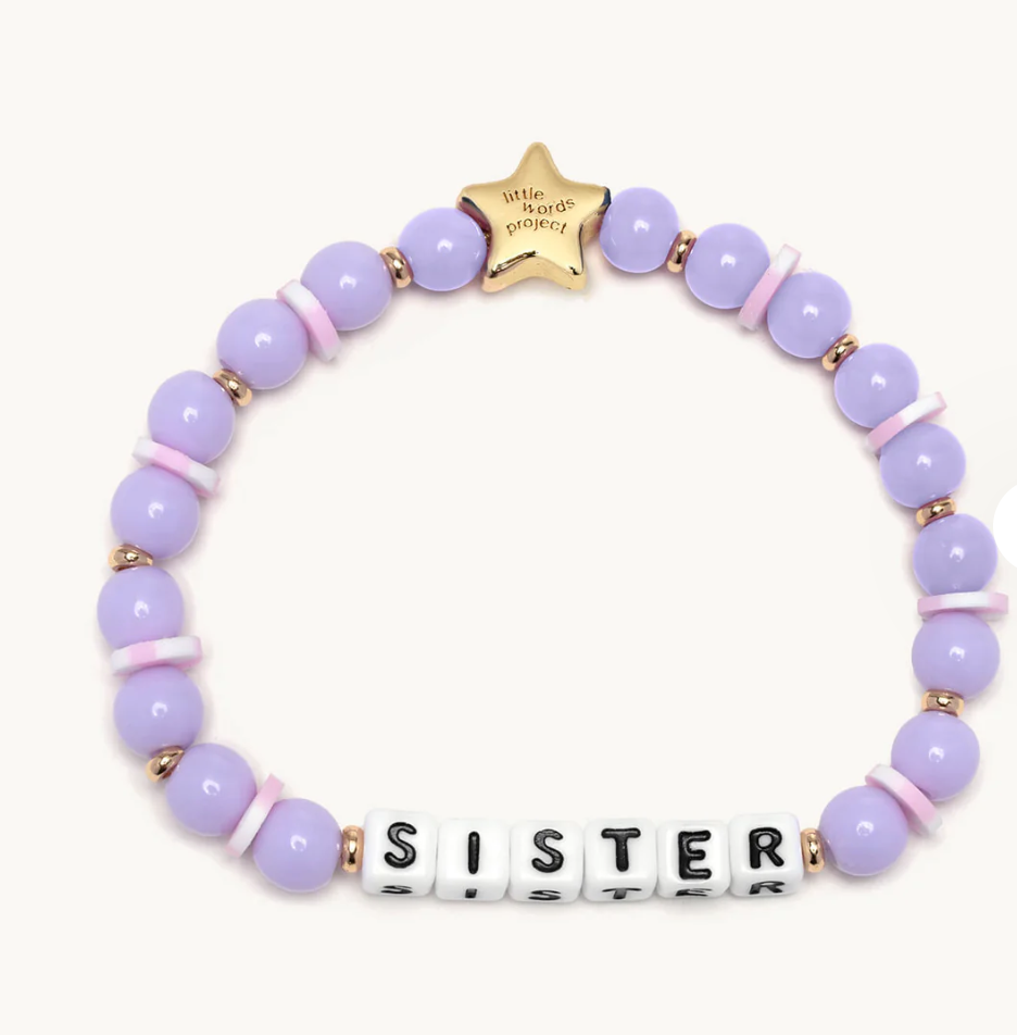 Kids- Sister Bracelet - Little Words Project