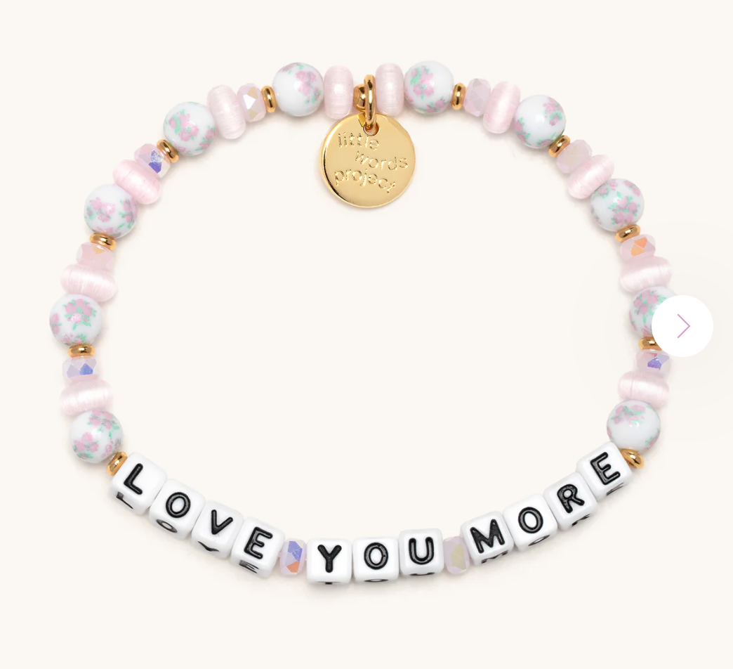 Love You More Bracelet - Little Words Project