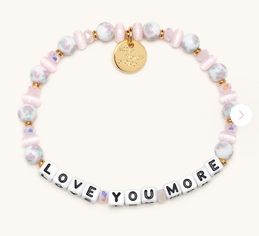 Love You More Bracelet - Little Words Project
