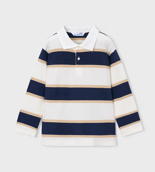 Boy Striped Polo Shirt - Mayoral